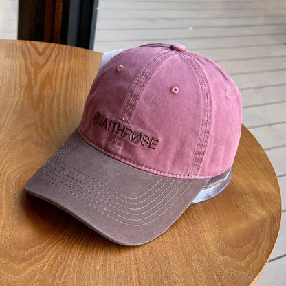 INS Style Letter Embroidered Baseball Cap