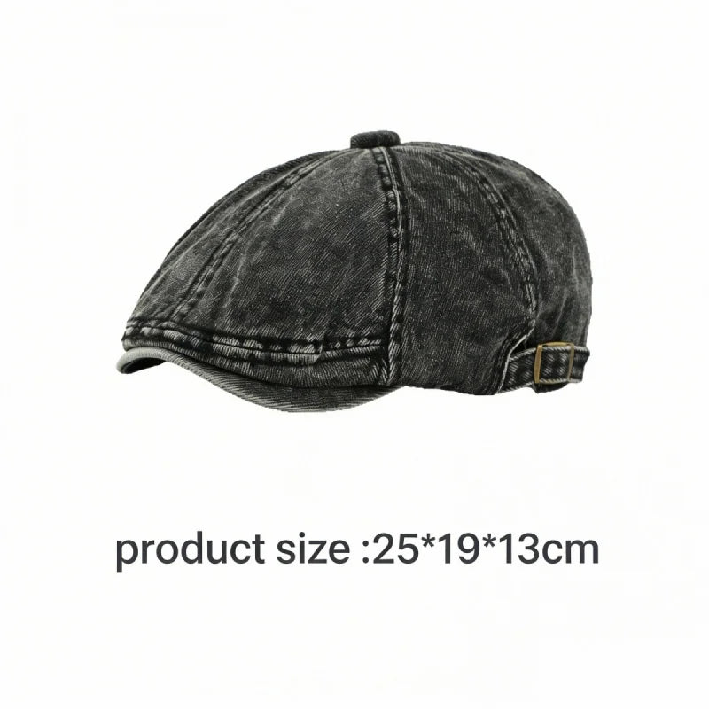 Classic Cabbie Newsboy Cap Painter Visor