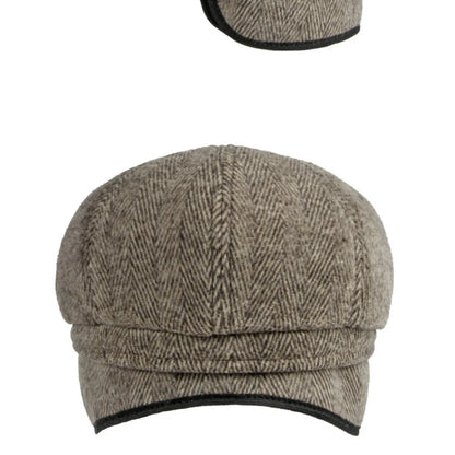 Men Berets Autumn Winter Cap Hat Thick Warm Men Beret Cap Male Vintage