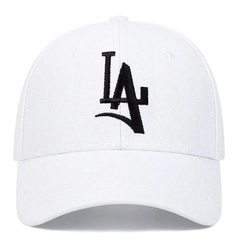 Unisex Personality LA Embroidery Snapback Baseball Caps Outdoor