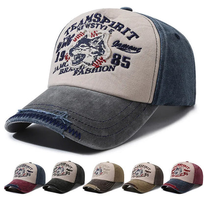 New Unisex Washed Cotton Cap