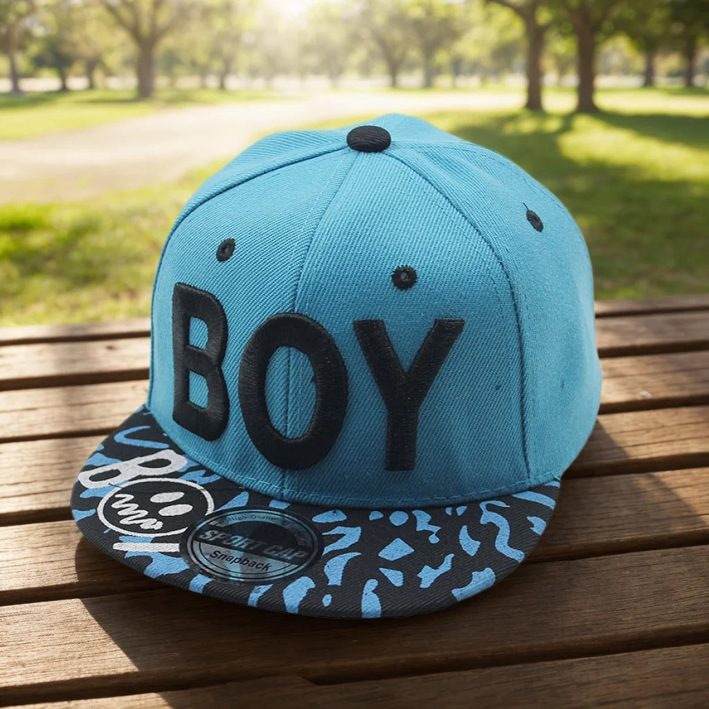 New Fashion Summer Kids Snapback Cap Boys