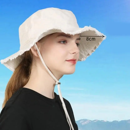 Adult Teenagers Wide Brim Bucket Hat