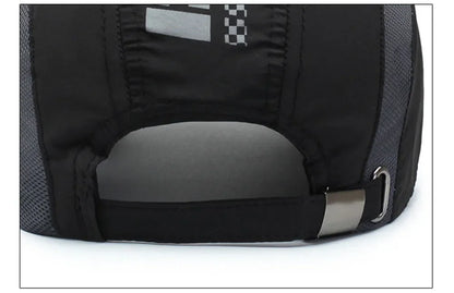 Summer Outdoor Sports Quick Drying Hat Thin Breathable Mesh Anti-UV