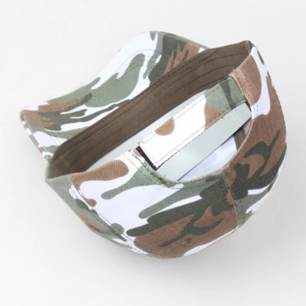 Colors Camouflage Baseball Cap Summer Outdoor Sports Hiking Fishing Hunting Caps Sunscreen Casual Sun Hats