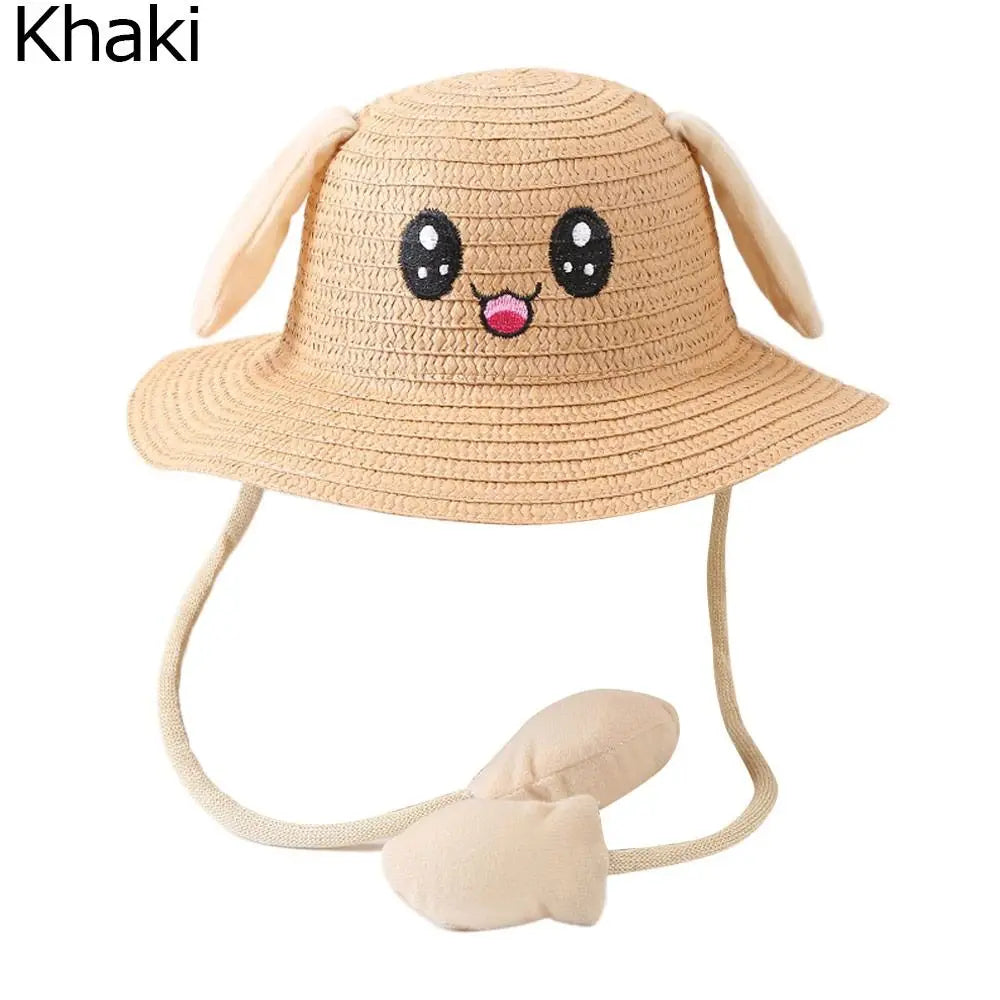 Breathable Moving Ears Wide Brim Fisherman's Hat