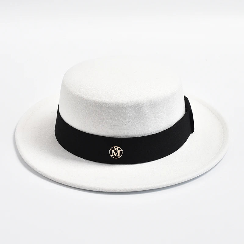 British Style Fedora Hats For Women Fashion Autumn Winter