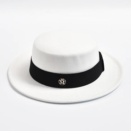 British Style Fedora Hats For Women Fashion Autumn Winter