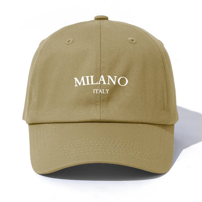 1pc Milano Print Baseball Cap for Adults