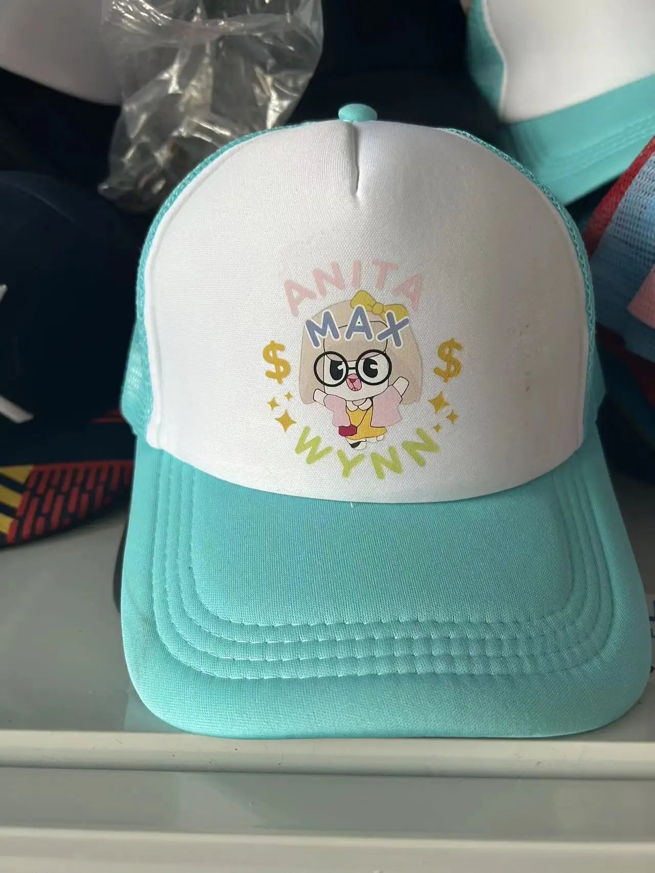 Trendy Anita Max Wynn Foam Baseball Cap Female Summer