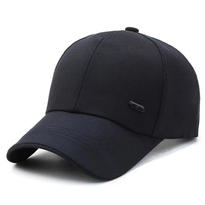 Trendy Outdoor Men's Suit Material Baseball Cap Korean Style Adjustable