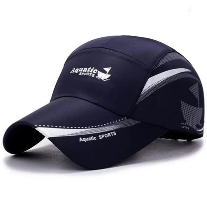 Unisex Aquatic Sport Boat Embroidery Baseball Caps Outdoor Adjustable Casual Hats Sports Cap