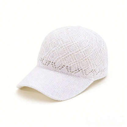 Fashion Hollow Thin Baseball Cap Adjustable