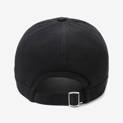 Short Brim Baseball Cap Korean Style Fashion Simple Duckbill Hat