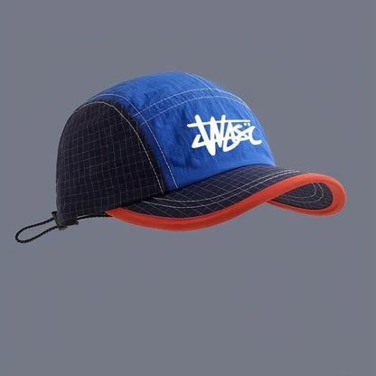 American Retro Patchwork Baseball Cap