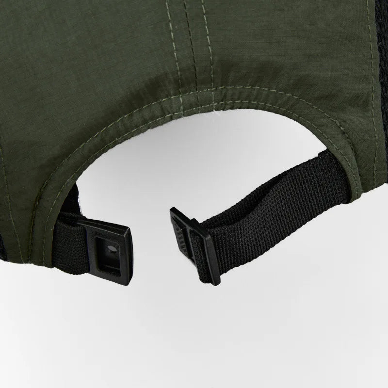 Ultralight 5 Panel Mesh Cap Dry Quick Breathable Running Cap