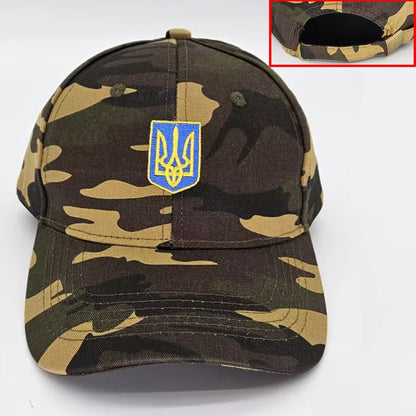 Embroidery Ukraine trident Symbol Spetsnaz Special Forces Men Women Boy Baseball Caps