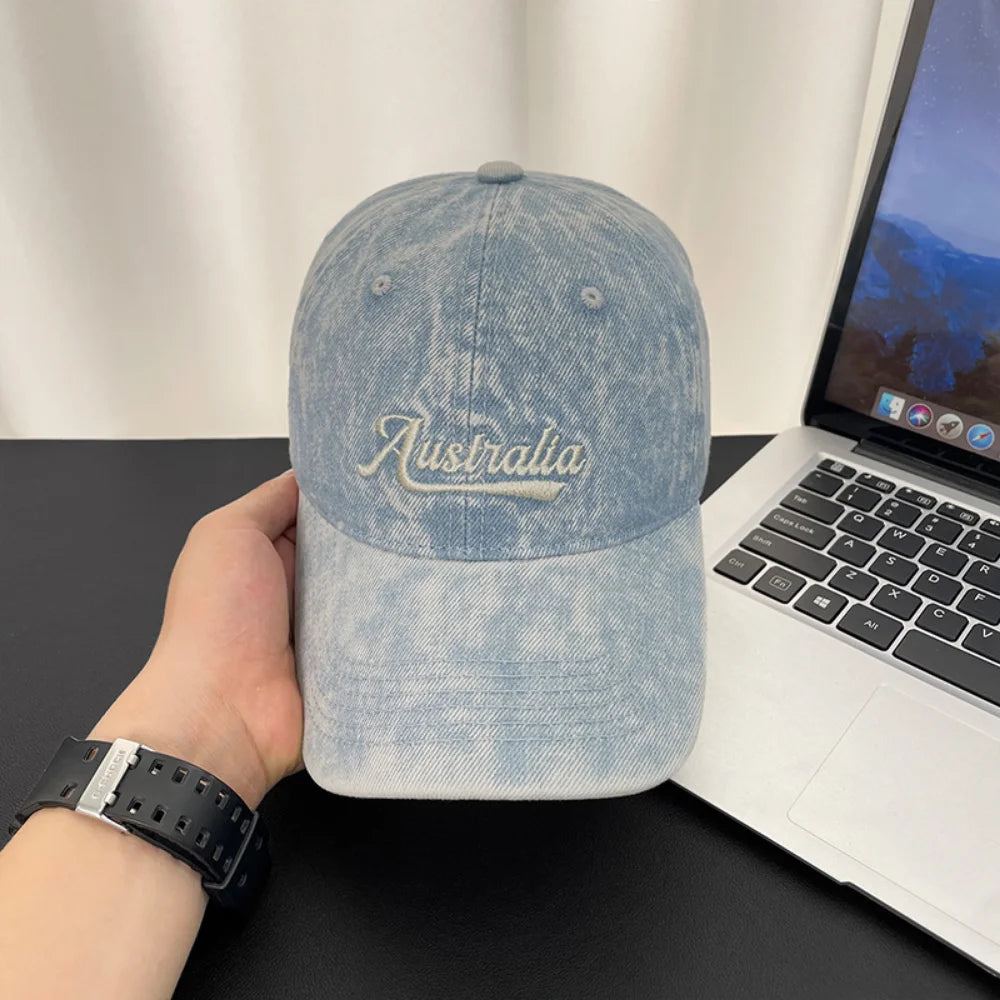 Denim Baseball Cap, Suitable For Both Men And Women