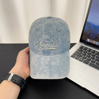 Denim Baseball Cap, Suitable For Both Men And Women