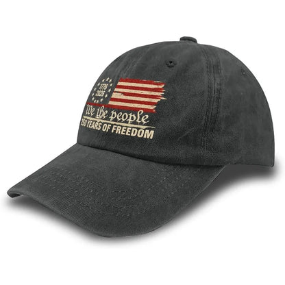 Anniversary 250 Years Freedoms 1776-2026 Baseball Hats