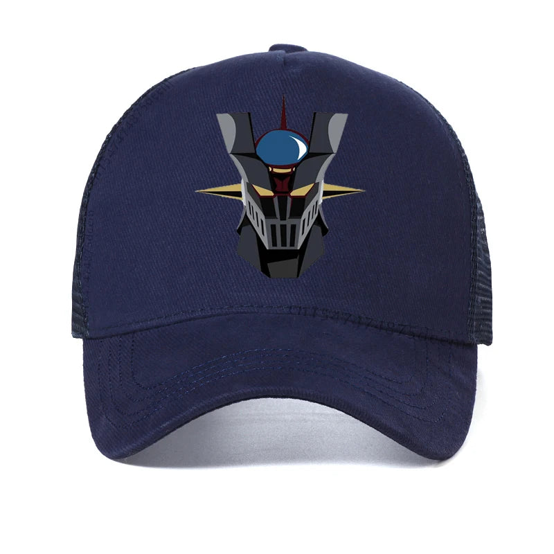 Mazinger z Anime Movie Robot Hat Men's Goldorak Baseball Cap