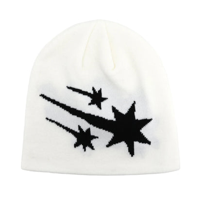 Y2k Letter Butter Knit Hats Skullies Beanies Autumn Winter Warm Hat