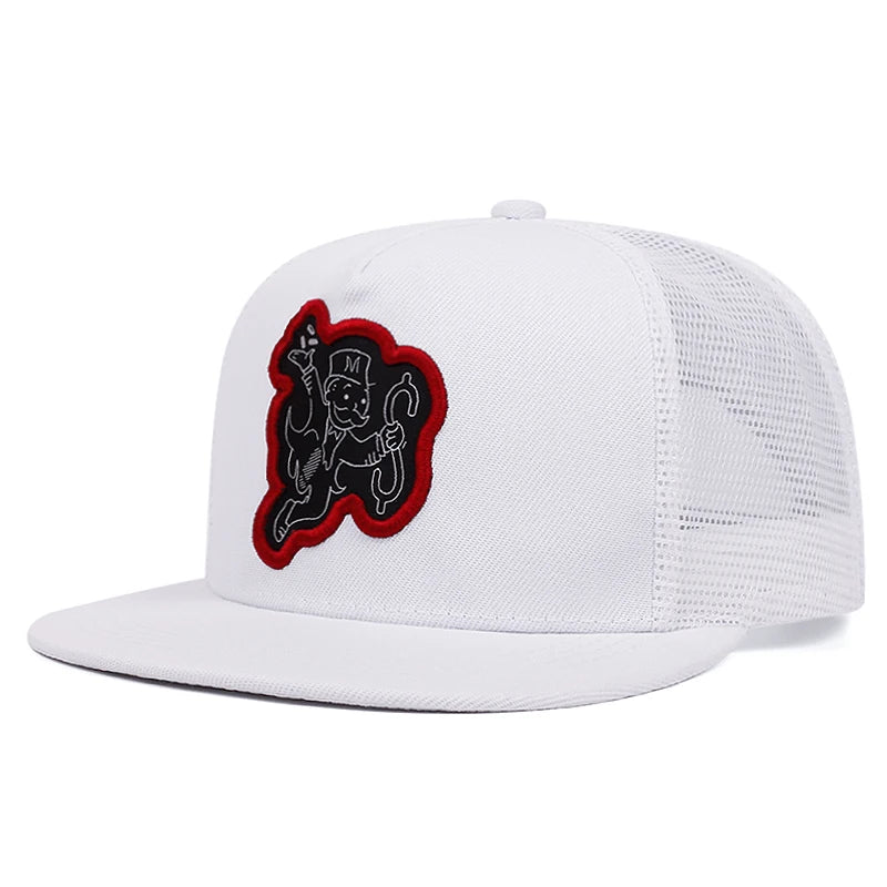Snapback Hip Hop Hats Fashion Characte Embroidered Baseball Cap Men