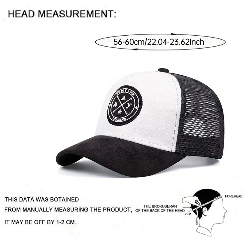 Simple Fashion Net Hat Enjoy Labeling Hip Hop Hat Leisure Sports