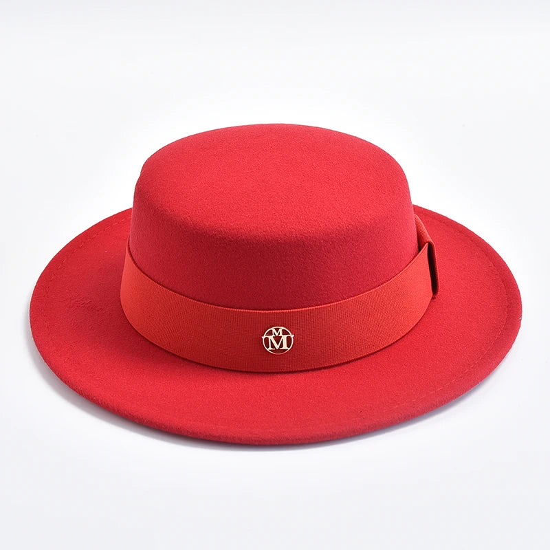 British Style Fedora Hats For Women Fashion Autumn Winter