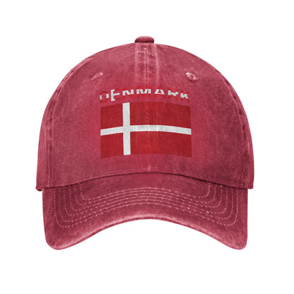 Baseball Cap Denmark Flag Summer