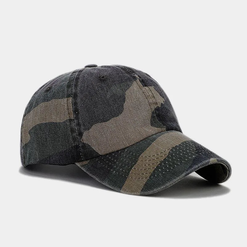 Outdoor Soft Cotton Golf Baseball Cap Personality Camouflage Sports Hat