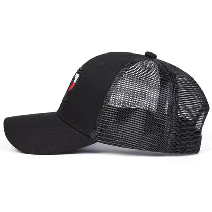 Unisex TR Embroidery Baseball Net Caps Spring Summer