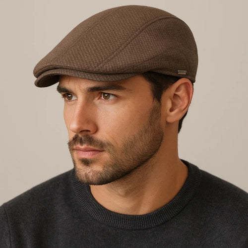 Winter Autumn Warm Newsboy Cap Men Women