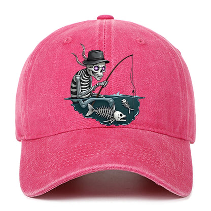 Personalized Skull Print Baseball Cap For Men And Women
