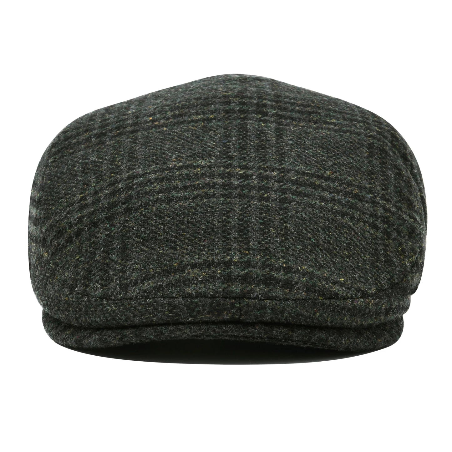 Newsboy Caps Men Wool Blend Flat Cap Winter Warm Hat