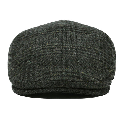 Newsboy Caps Men Wool Blend Flat Cap Winter Warm Hat