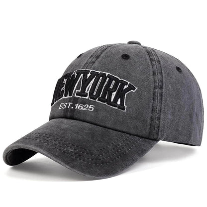 Unisex New York Embroidery Baseball Caps Spring and Autumn Outdoor