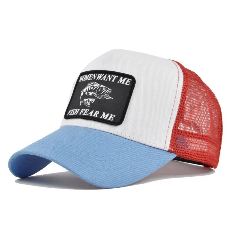 Summer Breathable Quick Drying Fashion Embroidery Baseball Caps Men Women