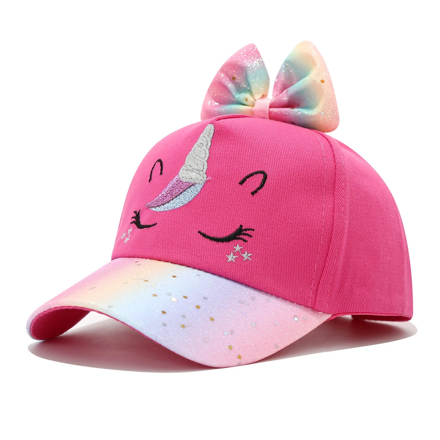 New Cartoon Children Baseball Cap Kids Girls Sun Hat Adjustable