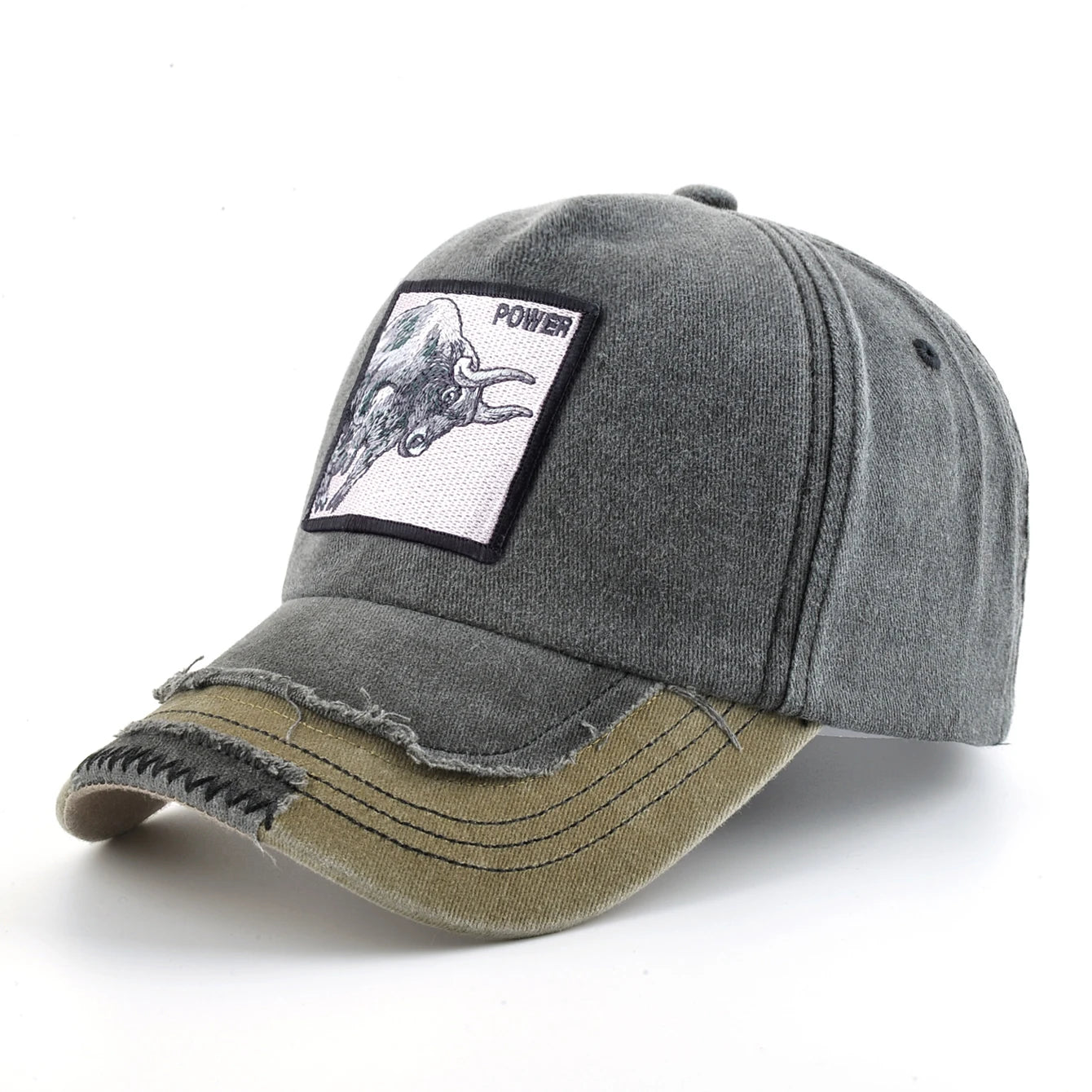 Vintage Denim Baseball Cap