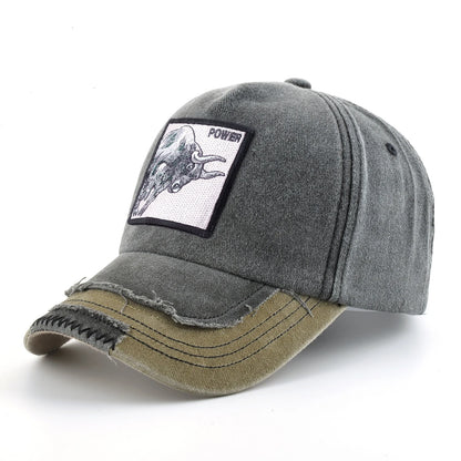 Vintage Denim Baseball Cap
