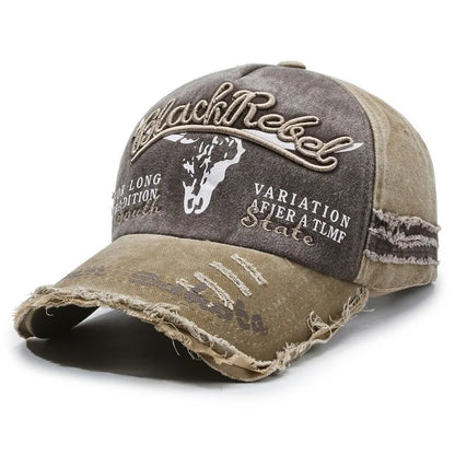 New Cool Fashion Men Washed Cotton Baseball Cap