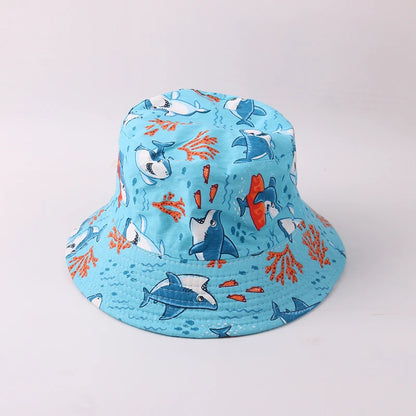 2-4 Years Summer Baby Hat Kids Cotton UV Protection Sun Cap Children