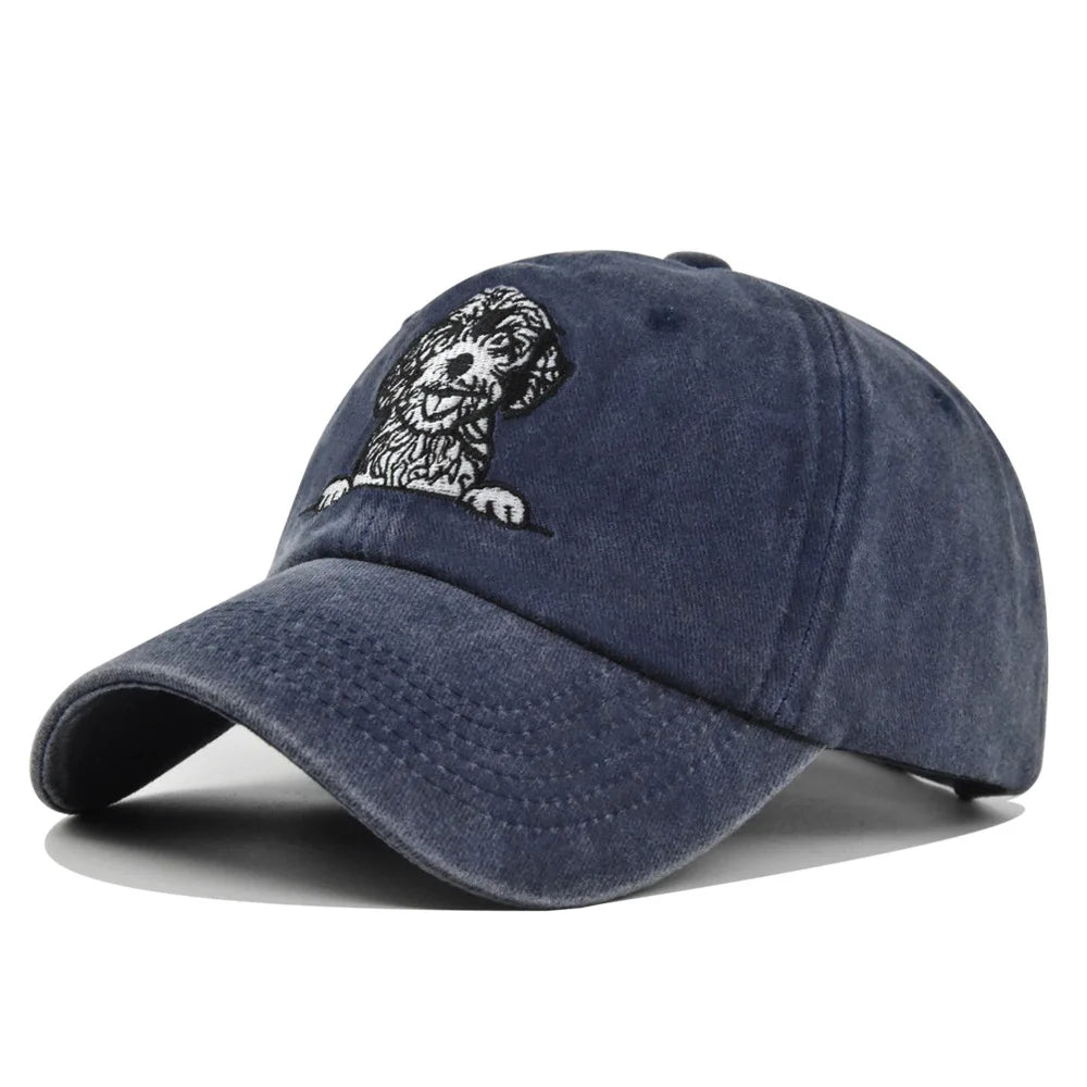 2026 Spring Summer Men Women Baseball Cap Dog Animals Embroidery Snapback Hats