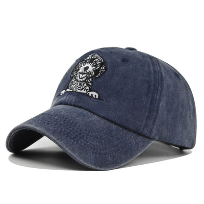 2026 Spring Summer Men Women Baseball Cap Dog Animals Embroidery Snapback Hats