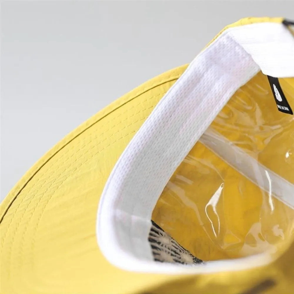 Quick Drying Short Brim Baseball Cap Sun Protection Foldable Sun Hat Outdoor