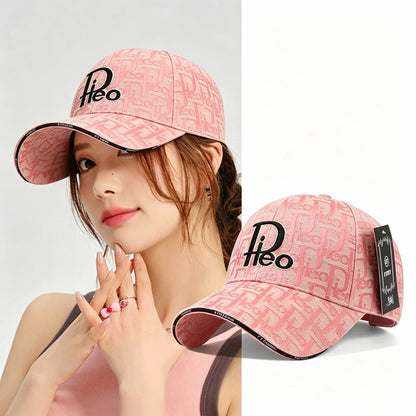 Letter Duckbill Cap With Sunshade Baseball Cap - Unisex