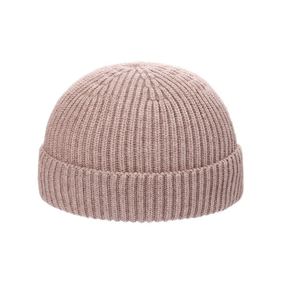 Autumn  Winter Short Warm Melon Hat Men