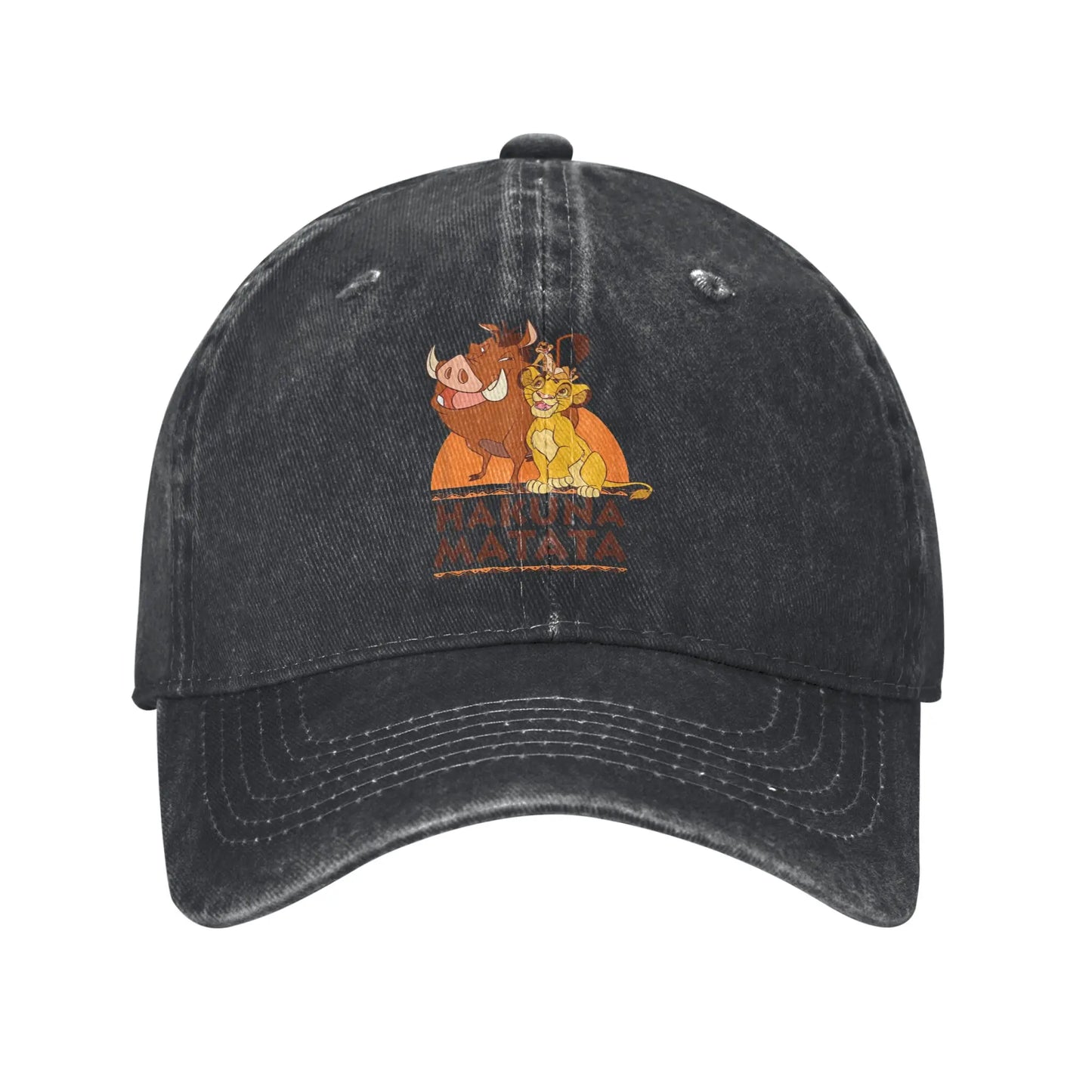 The Lion King Hakuna Matata Simba Timon Pumbaa Summer Hip Hop Hats For Female Male