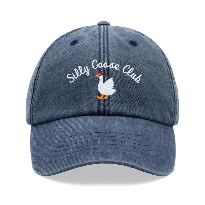 1pc Men' and Women' Vintage Soft-Top Baseball Cap with Chicken Print